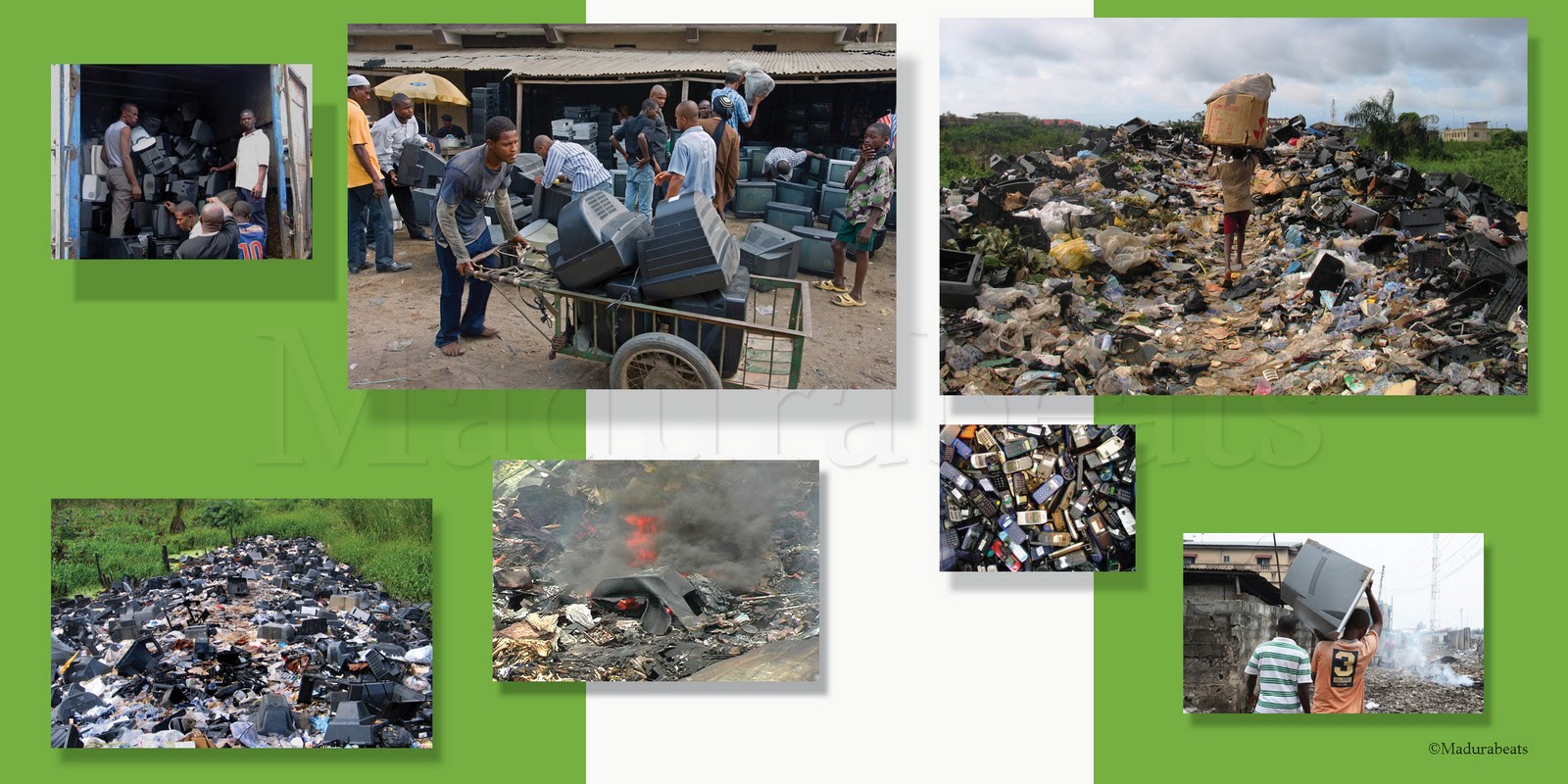 Where our Used Monitors goes-E-waste-Nigeria Where our Used Monitors goes-E-waste-Nigeria