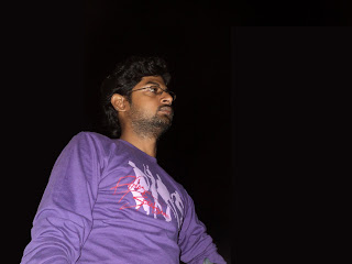 Arun at night view in Goa
