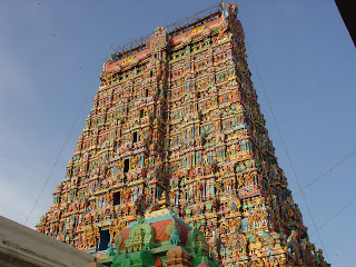 Madurai temple,Meenakshi Amman temple,Meenakshi Amman temple Towers,inner left view of towers