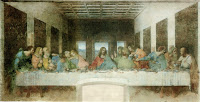 last supper,last supper Leonardo davinci,Jesus last supper